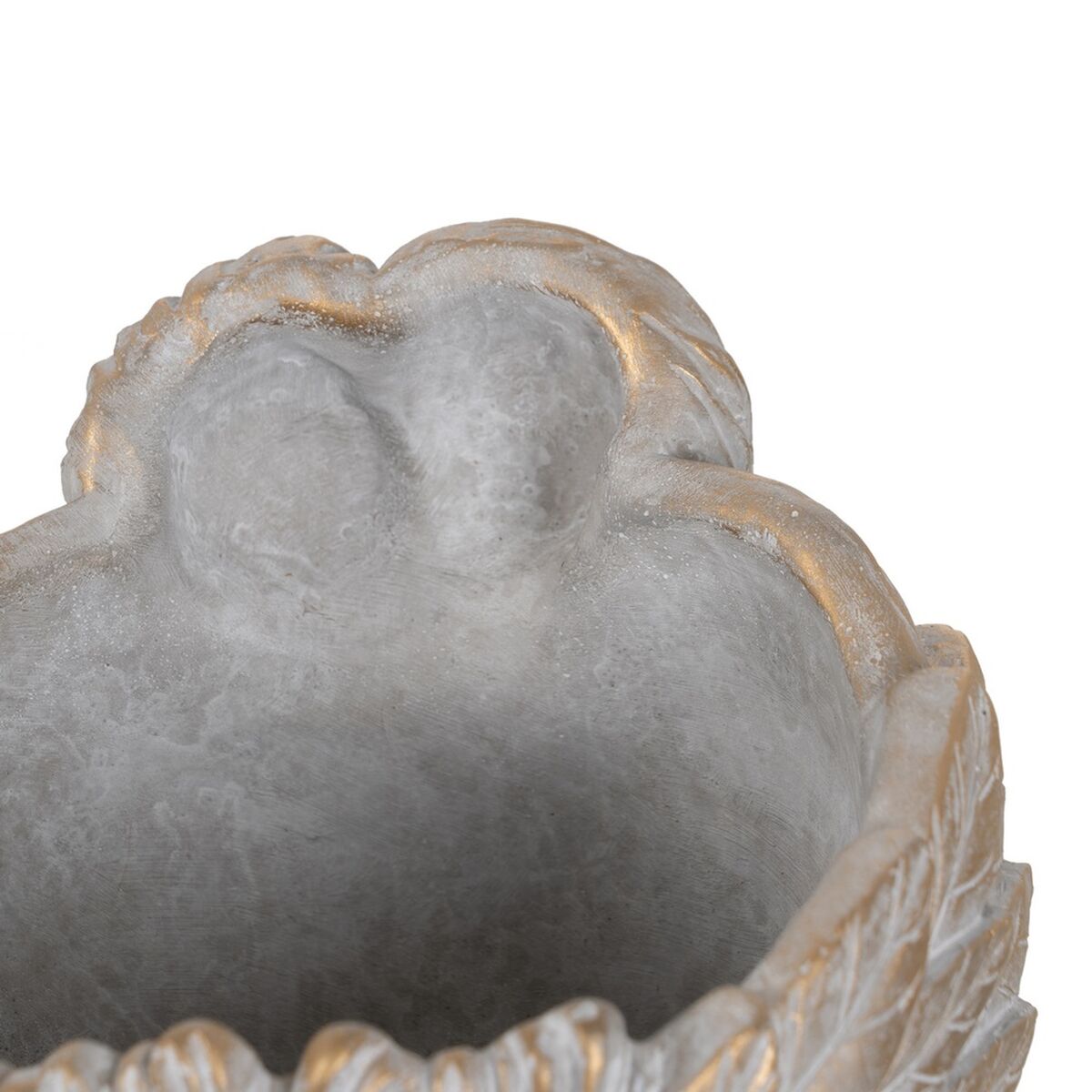 Planter Grå Sement Ansikt 22 x 17 x 24 cm